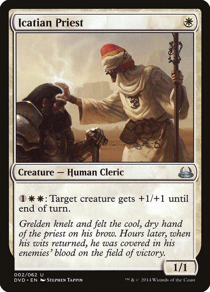 Icatian Priest (Divine vs. Demonic) [Duel Decks Anthology] | Rook's Games and More