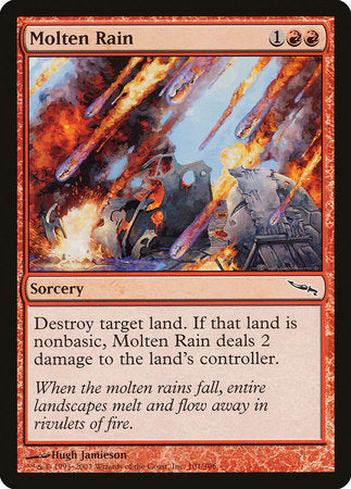 Molten Rain [Mirrodin] | Rook's Games and More