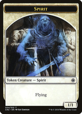 Spirit Token [Conspiracy: Take the Crown Tokens] | Rook's Games and More
