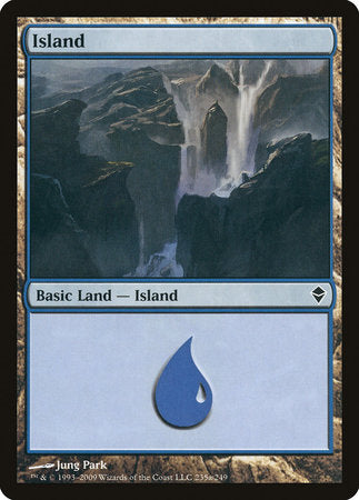 Island (235a) [Zendikar] | Rook's Games and More