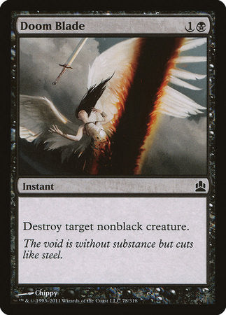 Doom Blade [Commander 2011] | Rook's Games and More