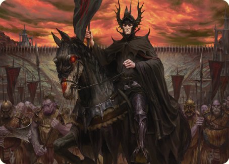 The Mouth of Sauron Art Card [The Lord of the Rings: Tales of Middle-earth Art Series] | Rook's Games and More