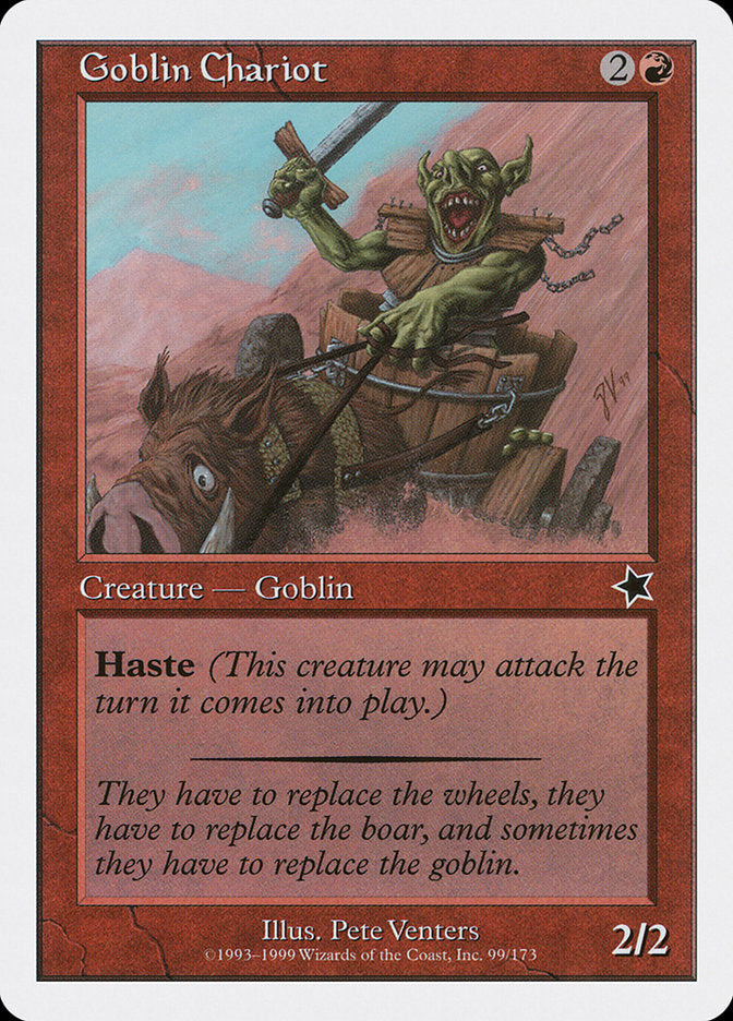 Goblin Chariot [Starter 1999] | Rook's Games and More