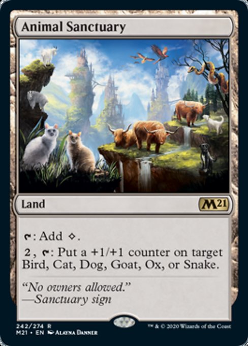 Animal Sanctuary [Core Set 2021] | Rook's Games and More