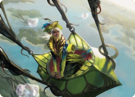 Nael, Avizoa Aeronaut Art Card [Dominaria United Art Series] | Rook's Games and More