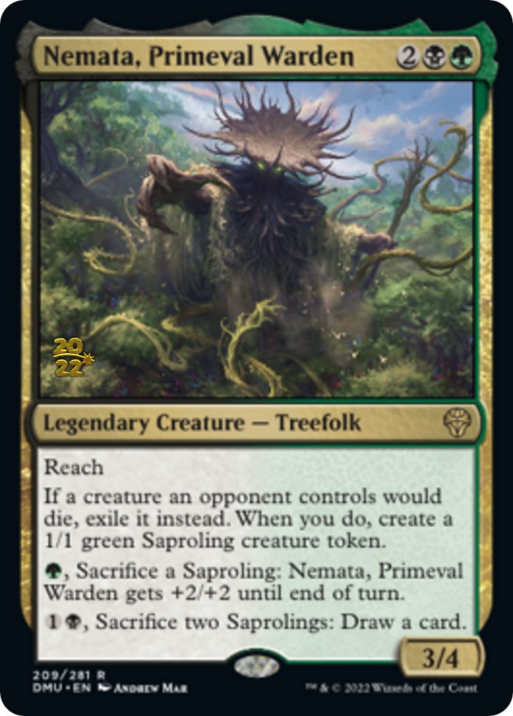 Nemata, Primeval Warden [Dominaria United Prerelease Promos] | Rook's Games and More