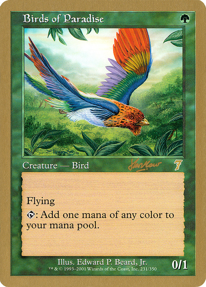 Birds of Paradise (Sim Han How) [World Championship Decks 2002] | Rook's Games and More