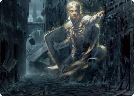 Dennick, Pious Apparition Art Card [Innistrad: Midnight Hunt Art Series] | Rook's Games and More