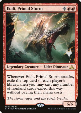 Etali, Primal Storm [Rivals of Ixalan Promos] | Rook's Games and More