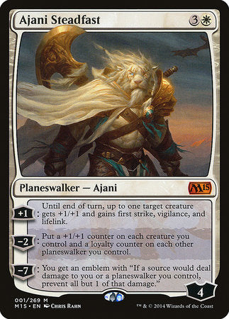 Ajani Steadfast [Magic 2015] | Rook's Games and More