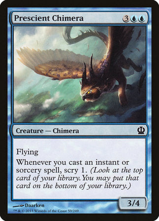 Prescient Chimera [Theros] | Rook's Games and More