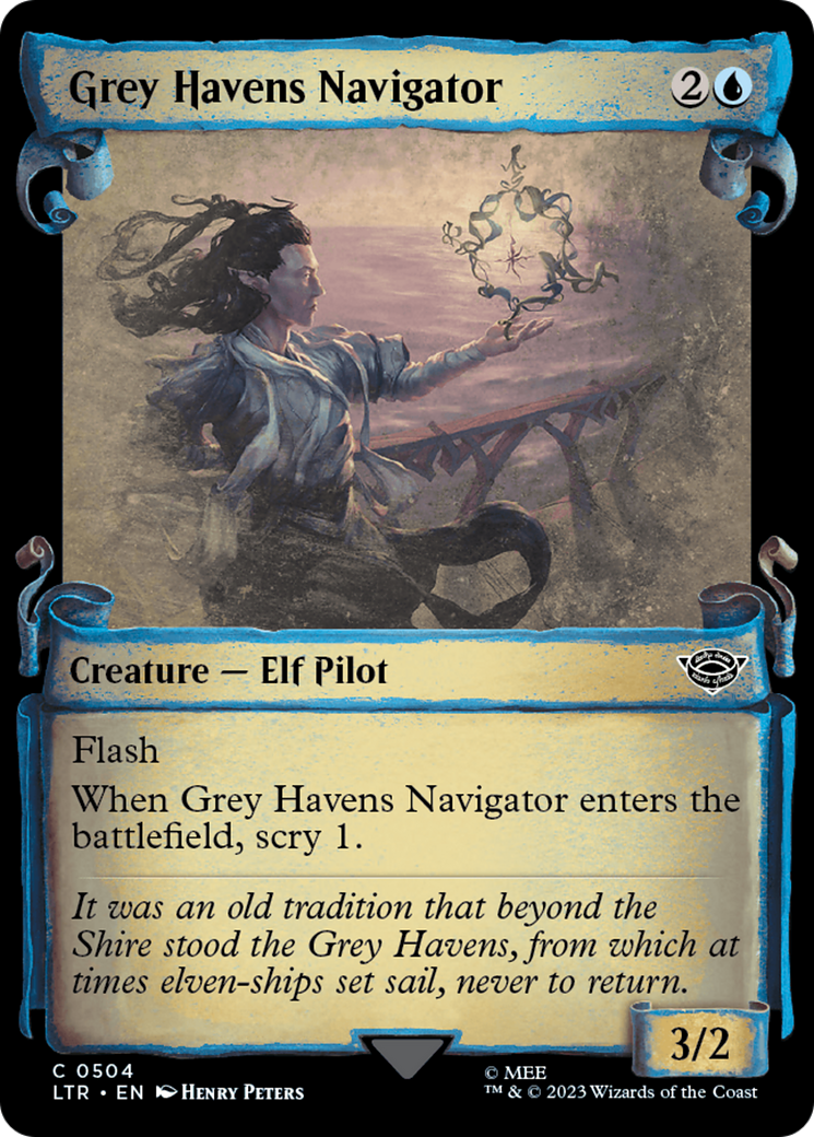 Grey Havens Navigator [The Lord of the Rings: Tales of Middle-Earth Showcase Scrolls] | Rook's Games and More