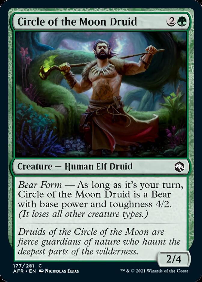 Circle of the Moon Druid  [Dungeons & Dragons: Adventures in the Forgotten Realms] | Rook's Games and More