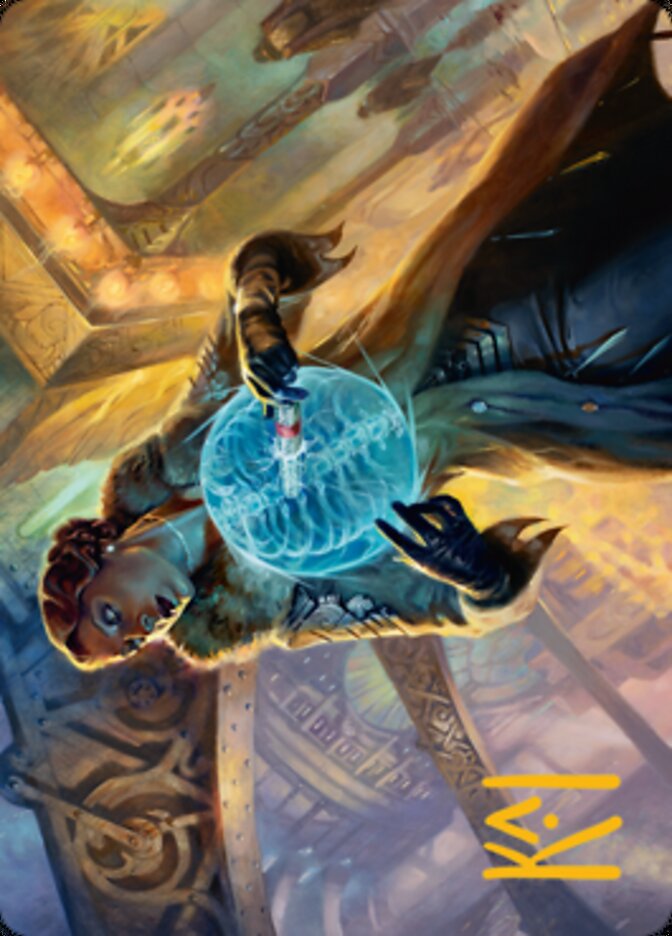Writ of Return Art Card (Gold-Stamped Signature) [Streets of New Capenna Art Series] | Rook's Games and More