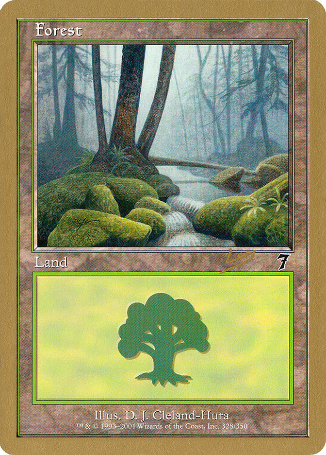 Forest (rl328) (Raphael Levy) [World Championship Decks 2002] | Rook's Games and More