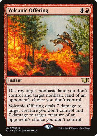 Volcanic Offering [Commander 2014] | Rook's Games and More