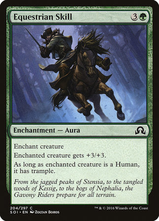 Equestrian Skill [Shadows over Innistrad] | Rook's Games and More