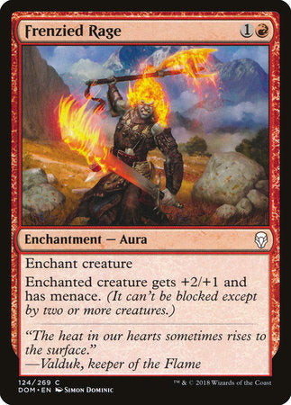 Frenzied Rage [Dominaria] | Rook's Games and More