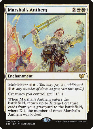 Marshal's Anthem [Commander 2015] | Rook's Games and More