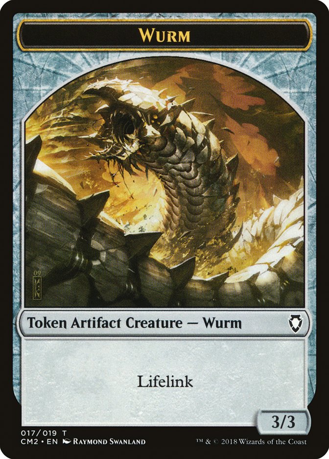 Wurm (Lifelink) [Commander Anthology Volume II Tokens] | Rook's Games and More