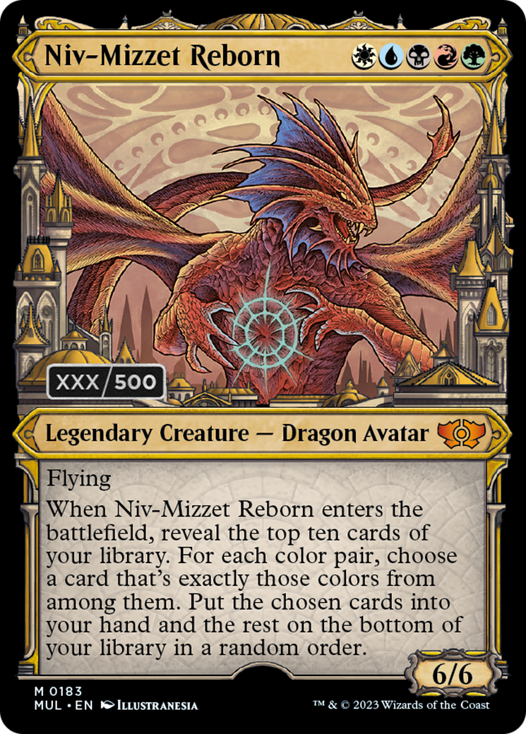 Niv-Mizzet Reborn (Serialized) [Multiverse Legends] | Rook's Games and More