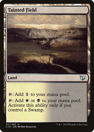 Tainted Field [Commander 2015] | Rook's Games and More