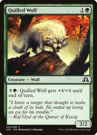 Quilled Wolf [Shadows over Innistrad] | Rook's Games and More