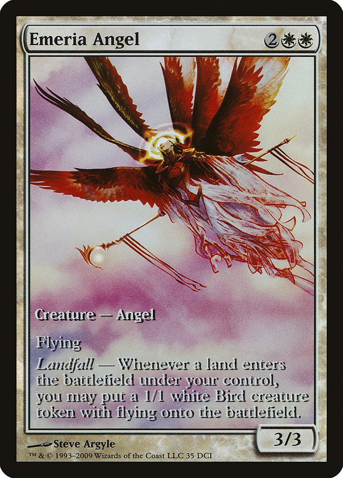 Emeria Angel (Game Day) (Extended) [Zendikar Promos] | Rook's Games and More