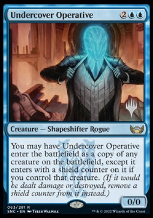 Undercover Operative (Promo Pack) [Streets of New Capenna Promos] | Rook's Games and More