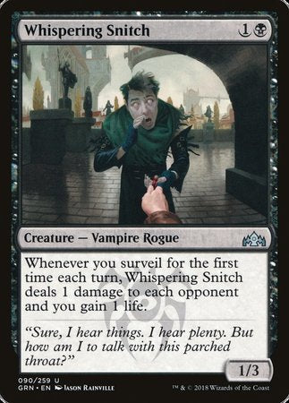 Whispering Snitch [Guilds of Ravnica] | Rook's Games and More