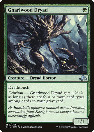 Gnarlwood Dryad [Eldritch Moon] | Rook's Games and More