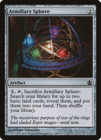 Armillary Sphere [Commander 2011] | Rook's Games and More