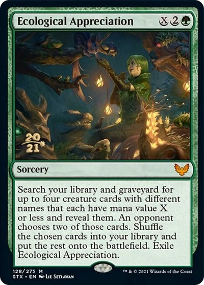 Ecological Appreciation [Strixhaven: School of Mages Prerelease Promos] | Rook's Games and More