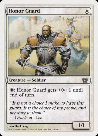 Honor Guard [Eighth Edition] | Rook's Games and More