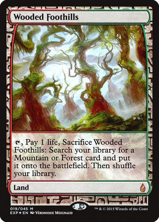 Wooded Foothills [Zendikar Expeditions] | Rook's Games and More