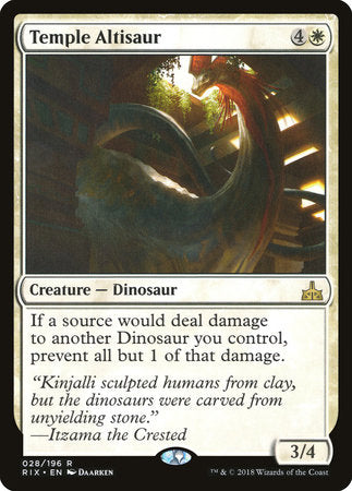Temple Altisaur [Rivals of Ixalan] | Rook's Games and More