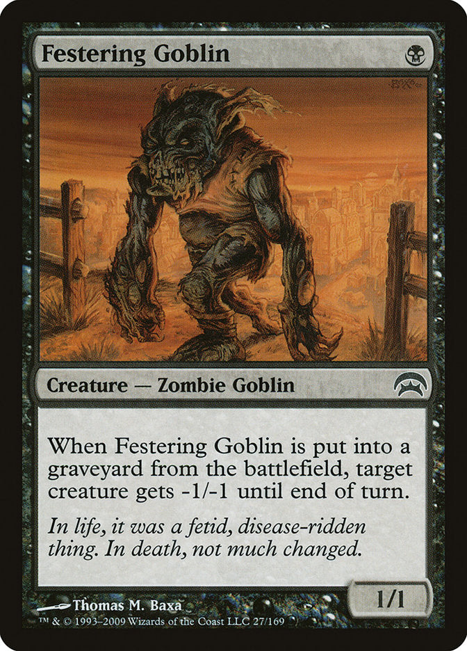 Festering Goblin [Planechase] | Rook's Games and More