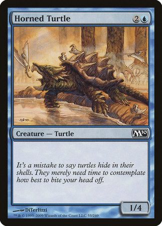 Horned Turtle [Magic 2010] | Rook's Games and More