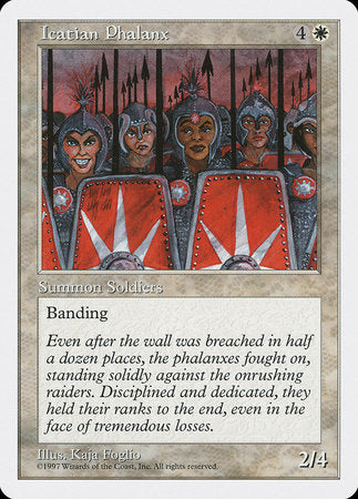 Icatian Phalanx [Fifth Edition] | Rook's Games and More