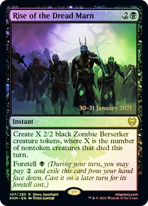 Rise of the Dread Marn  [Kaldheim Prerelease Promos] | Rook's Games and More