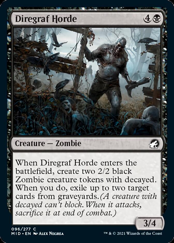 Diregraf Horde [Innistrad: Midnight Hunt] | Rook's Games and More