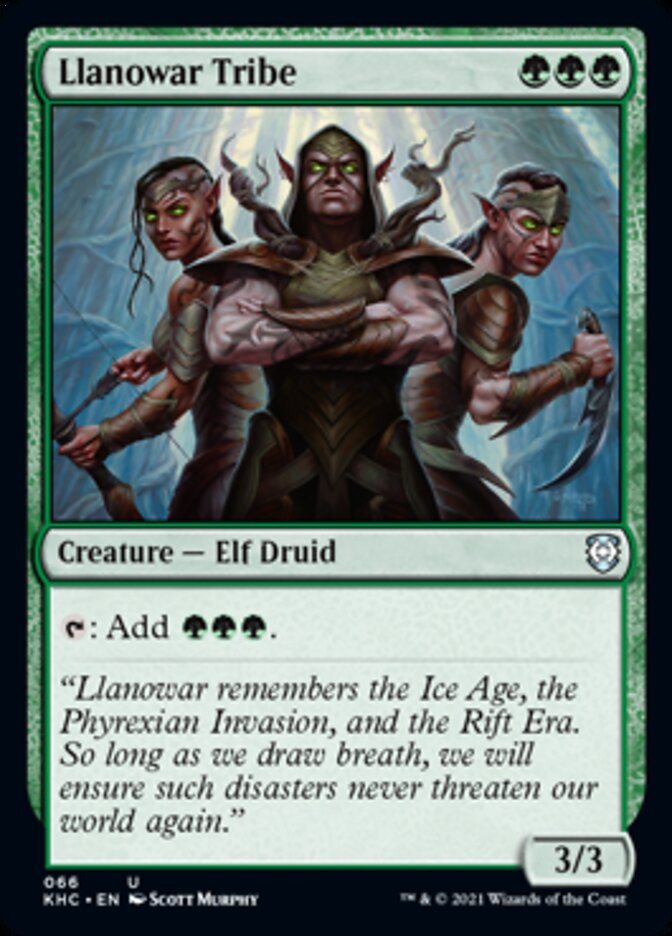 Llanowar Tribe [Kaldheim Commander] | Rook's Games and More