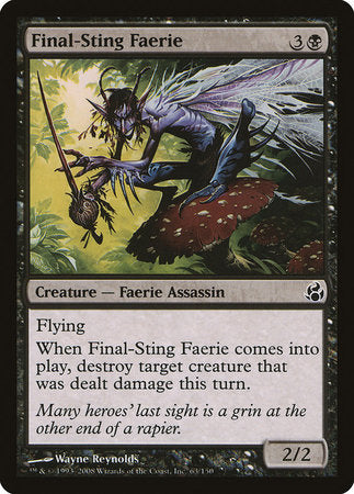 Final-Sting Faerie [Morningtide] | Rook's Games and More