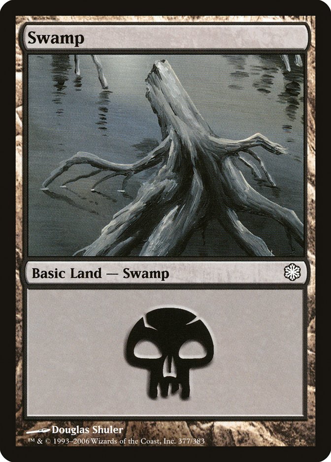 Swamp (377) [Coldsnap Theme Decks] | Rook's Games and More