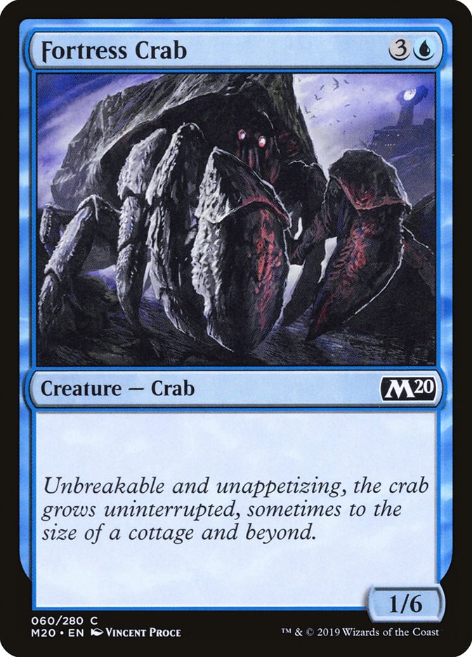 Fortress Crab [Core Set 2020] | Rook's Games and More