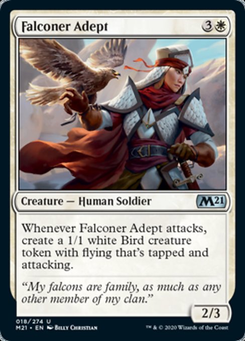 Falconer Adept [Core Set 2021] | Rook's Games and More