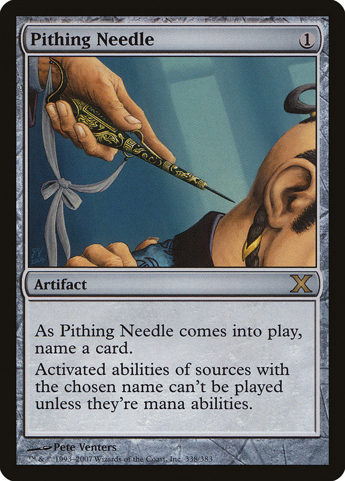 Pithing Needle [Tenth Edition] | Rook's Games and More