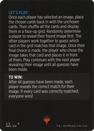 Cyber Simulacrum (Magic Minigame) [Kamigawa: Neon Dynasty Minigame] | Rook's Games and More
