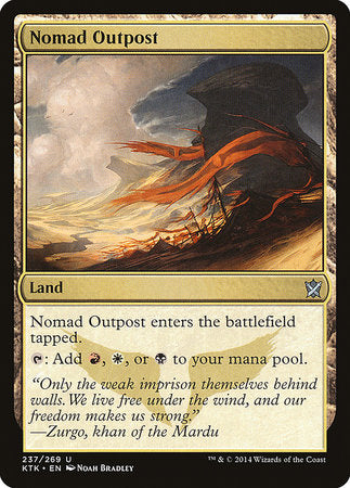 Nomad Outpost [Khans of Tarkir] | Rook's Games and More