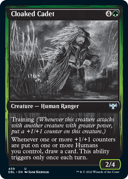 Cloaked Cadet [Innistrad: Double Feature] | Rook's Games and More